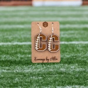 CHS Football Earrings