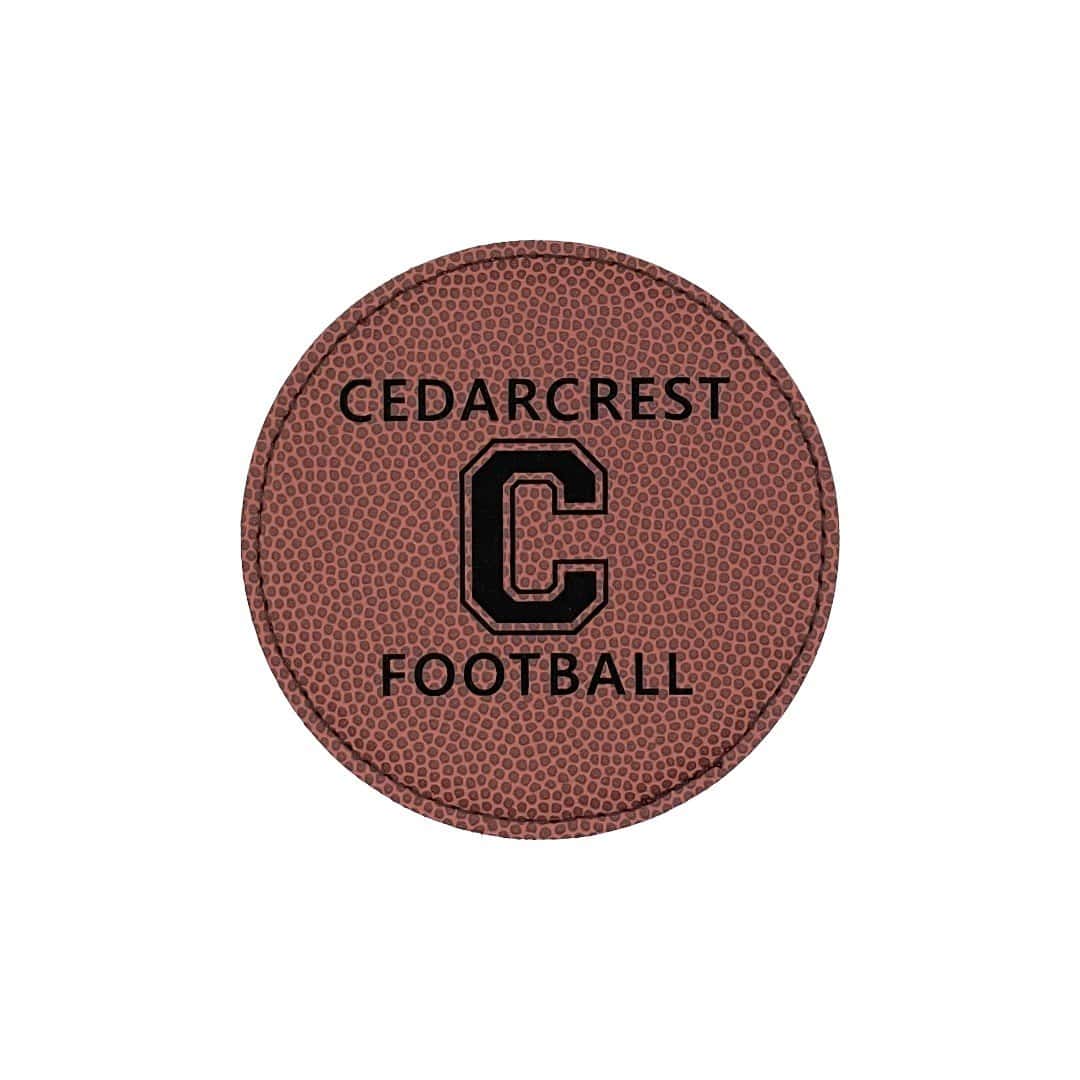 CHS Football Round Coaster - Football