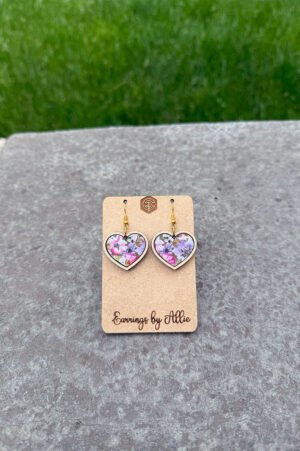 Petal Heart Dangly