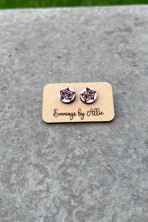 Rose Bloom Stud