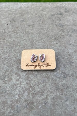 Butterfly Stud