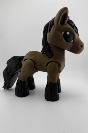 Mocha the Jumbo Horse