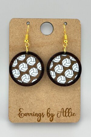 Volleyball Patternply Dangly