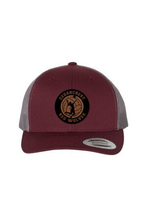 Cedarcrest Volleyball Leather Patch Hat 2