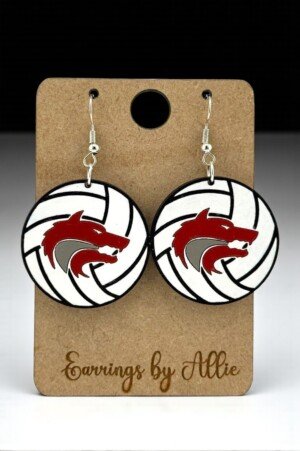 CHS Volleyball Earrings