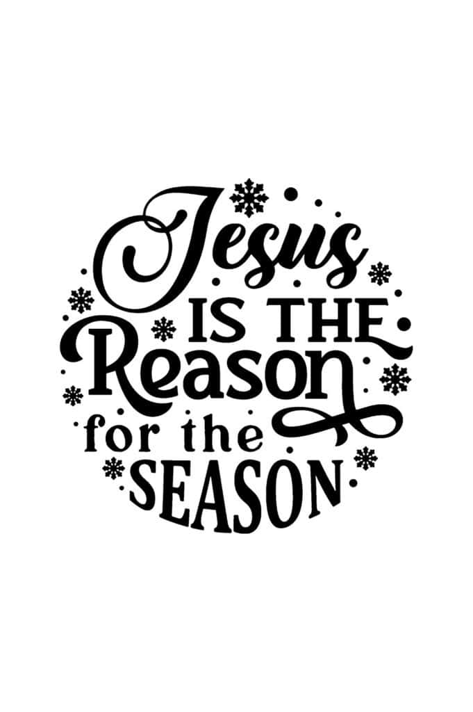 jesus is the reason