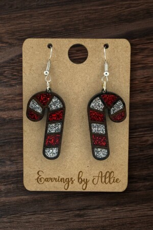 Patternply Candy Cane Dangly