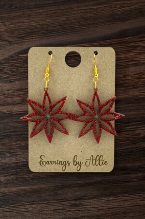 Patternply Christmas Star Dangly