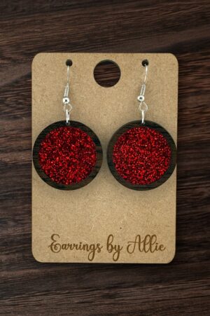 Patternply Circle Inlay Dangly