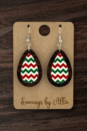 Patternply Teardrop Dangly