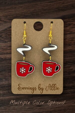 Christmas Coffee Dangly