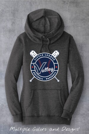 Valley Little League Women’s Lightweight Fleece Hoodie