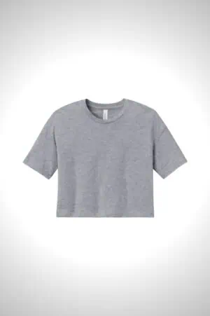 Custom Apparel Women’s Jersey Crop Tee