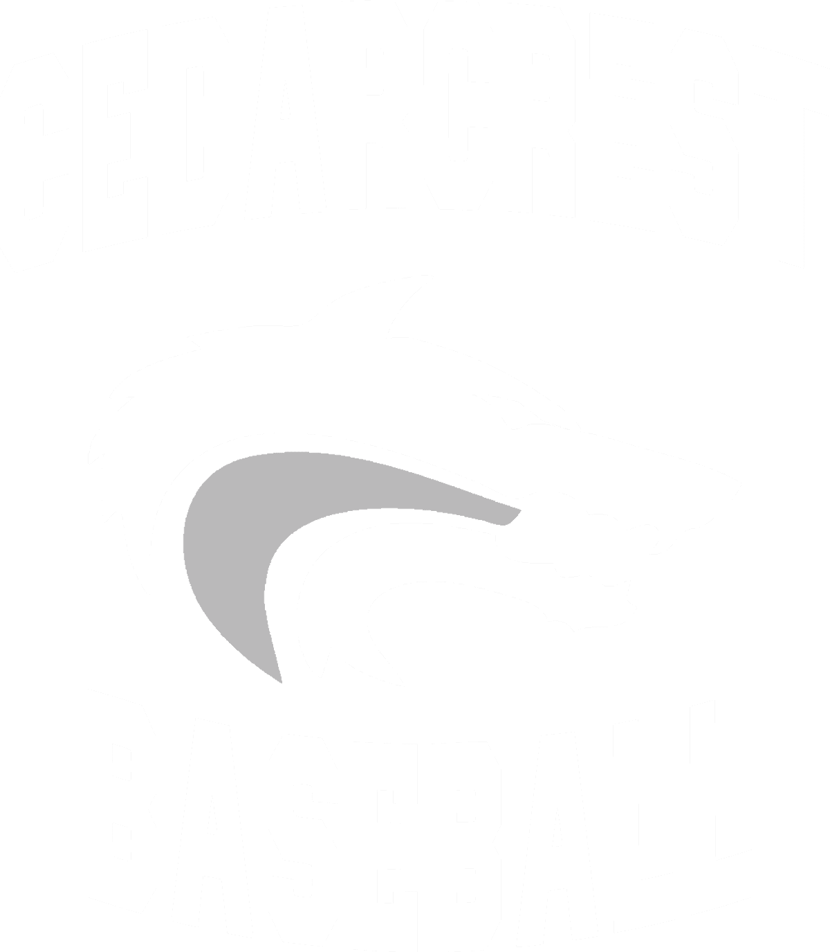 Drink Print Baseball 2 White