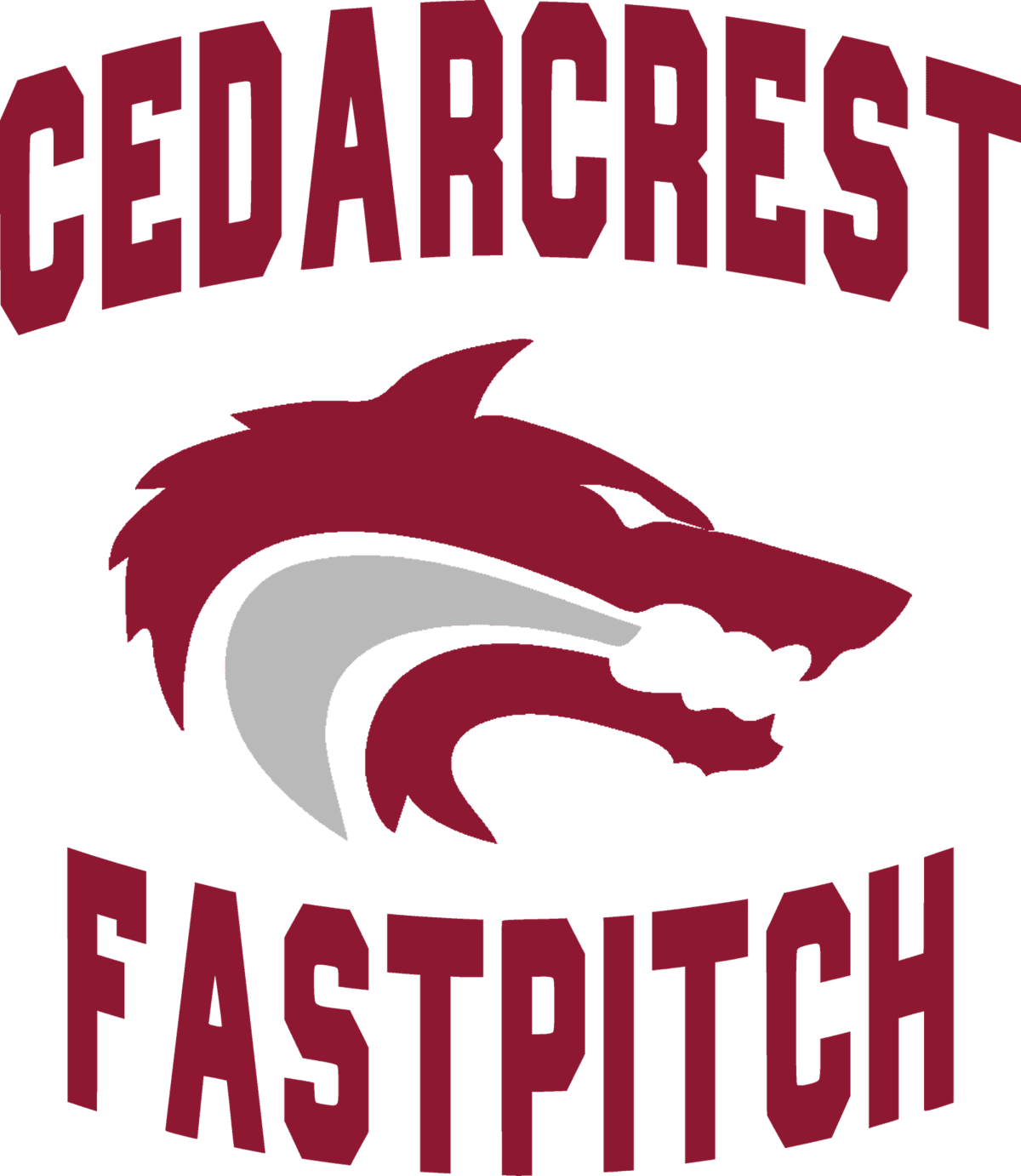 Drink Print Fastpitch 2 Crimson