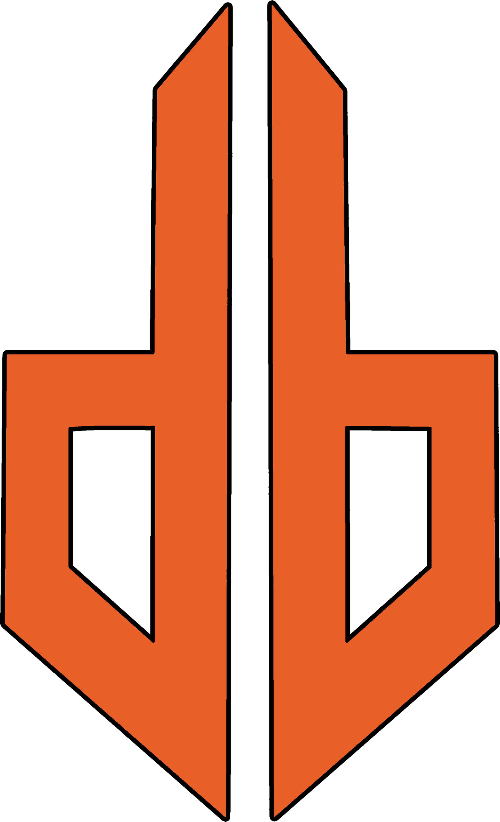 Logo LC Orange Black