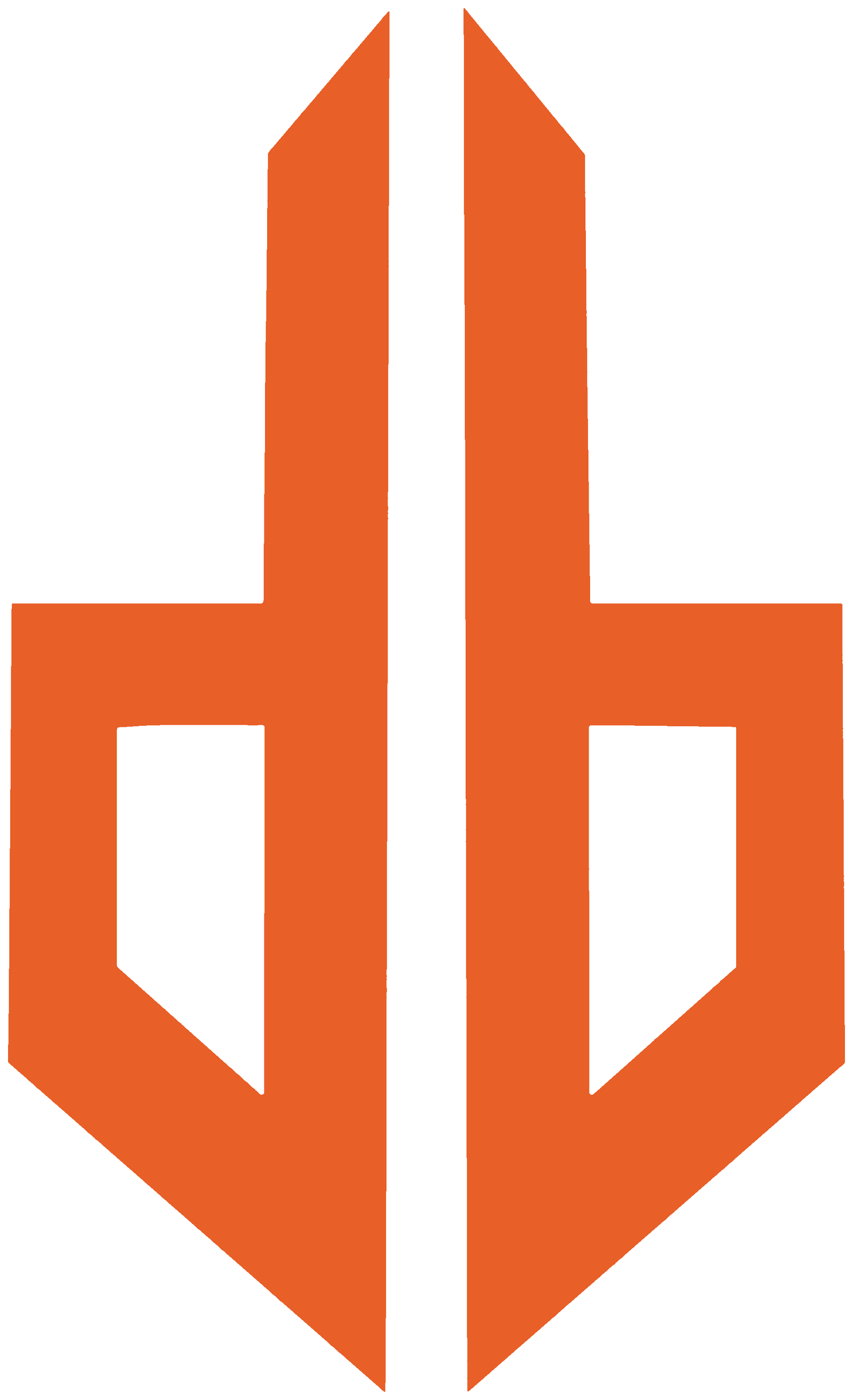 Logo LC Orange White