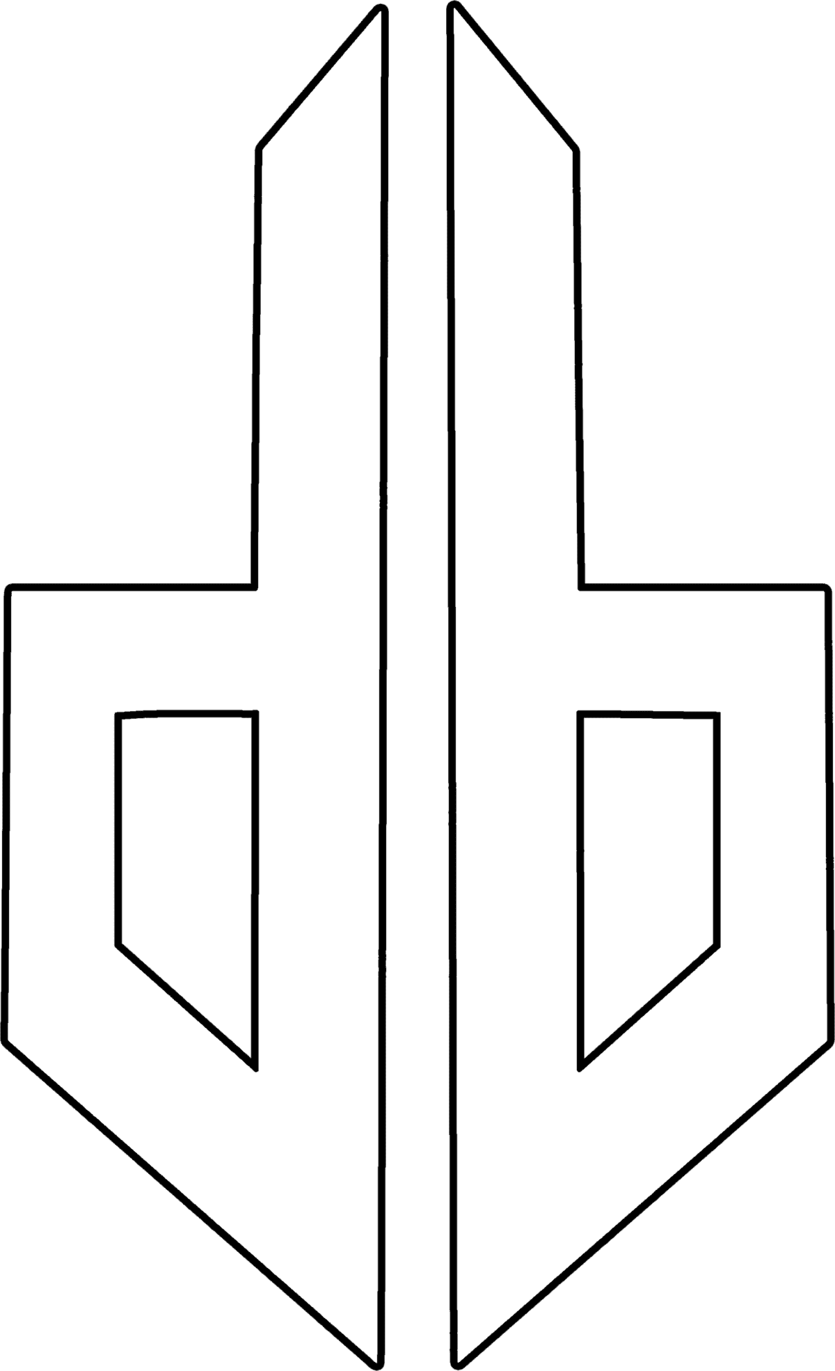 Logo White Black