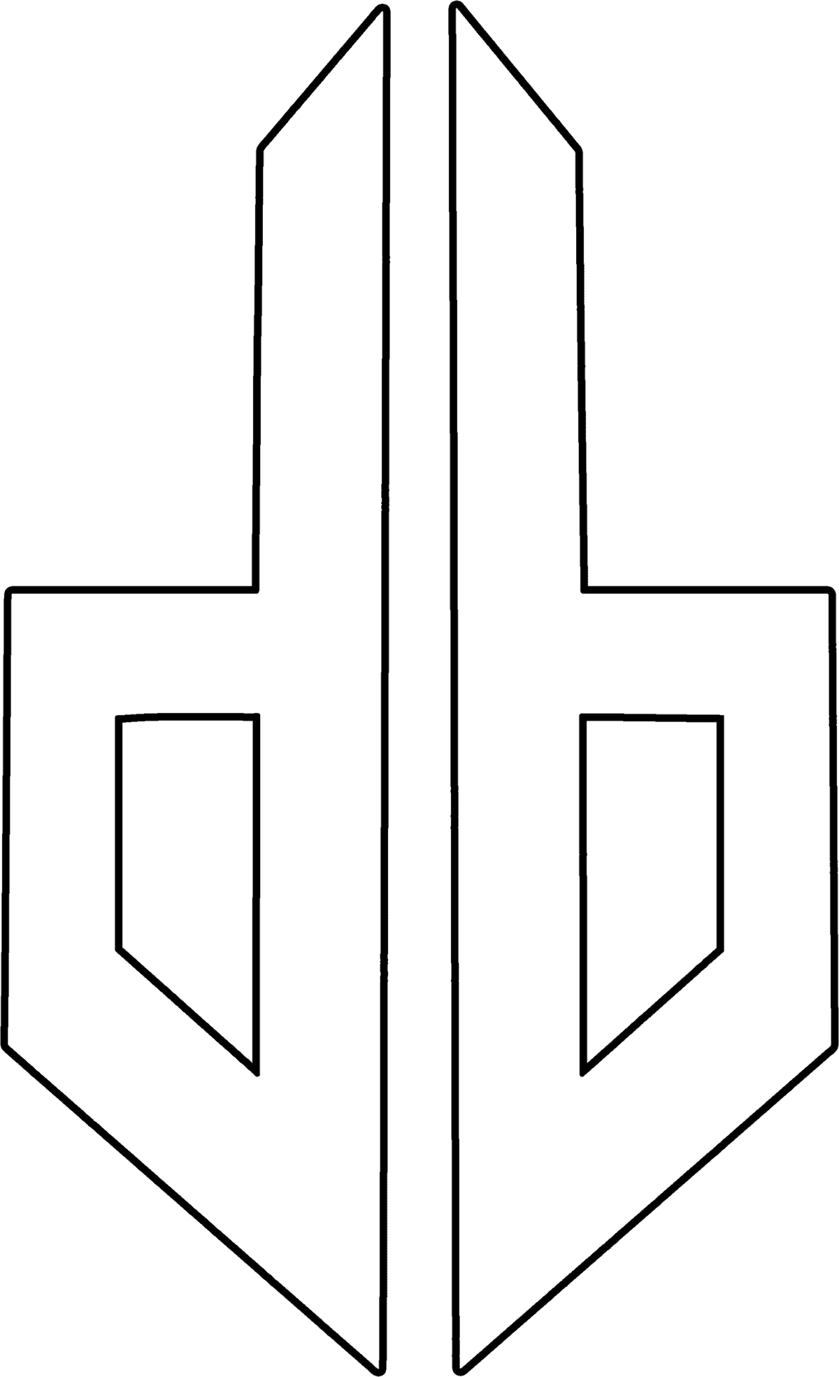 Logo White Black