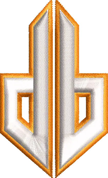 Logo White Orange