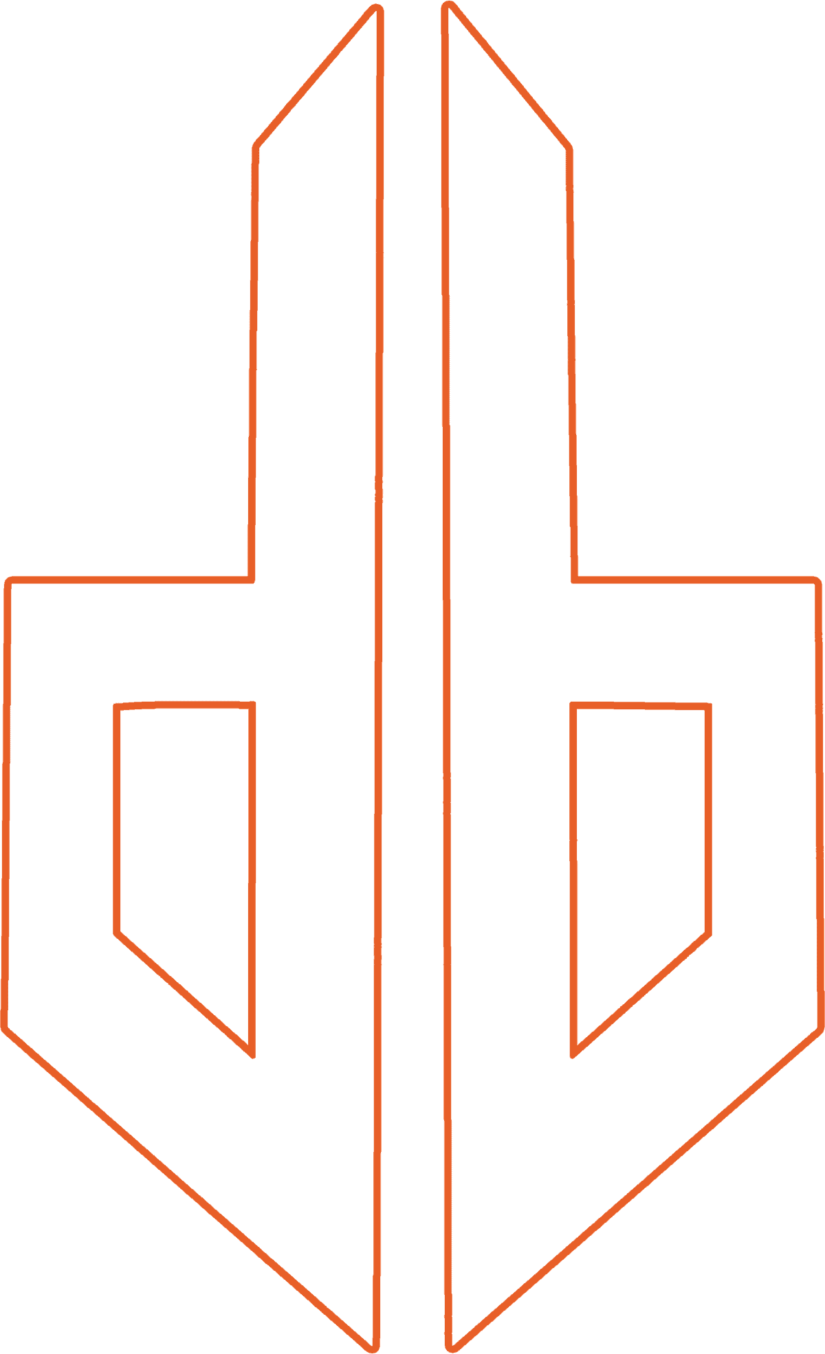Logo White Orange