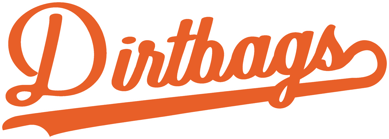 Script Orange White