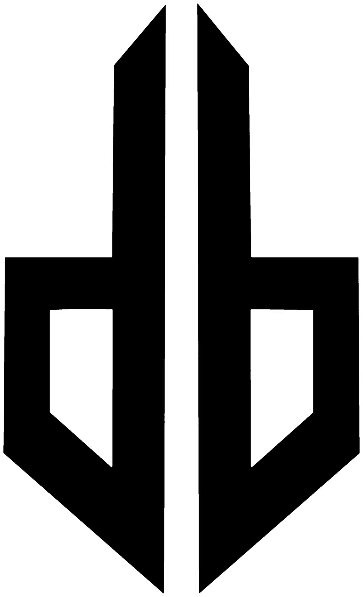 Drink Print Logo Black White