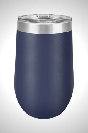 Custom Drinkware 16 oz. Stemless Wine Tumbler with Lid