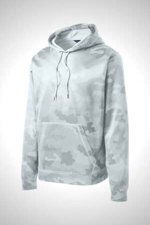 Custom Apparel Sport-Tek® Sport-Wick® CamoHex Fleece Hooded Pullover
