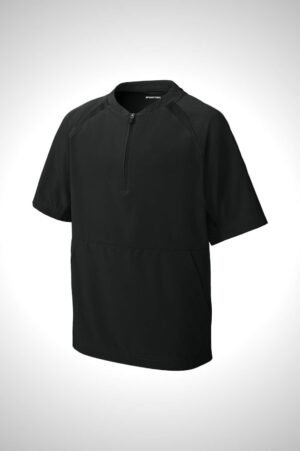 Custom Apparel Youth Repeat 1/2-Zip Short Sleeve Jacket
