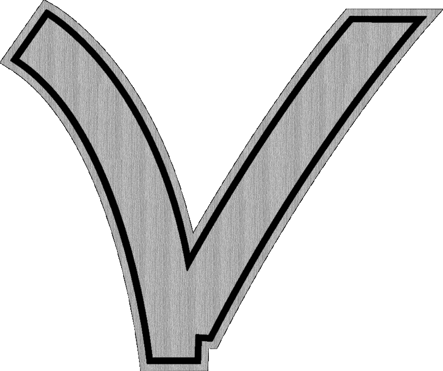 V Acrylic Stainless Black