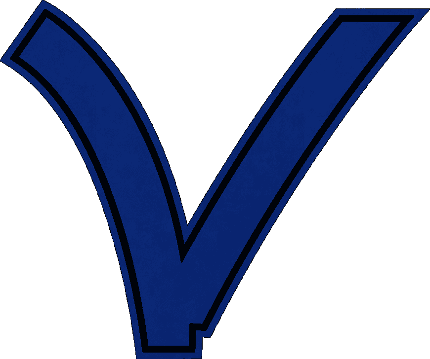 V Blue Black