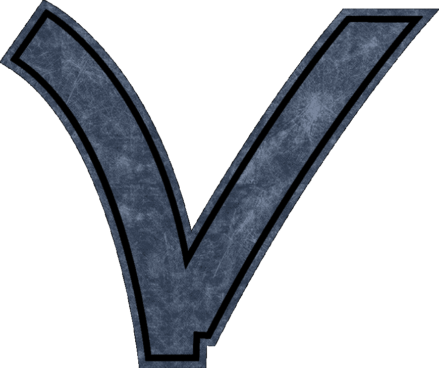 V Navy Denim Black
