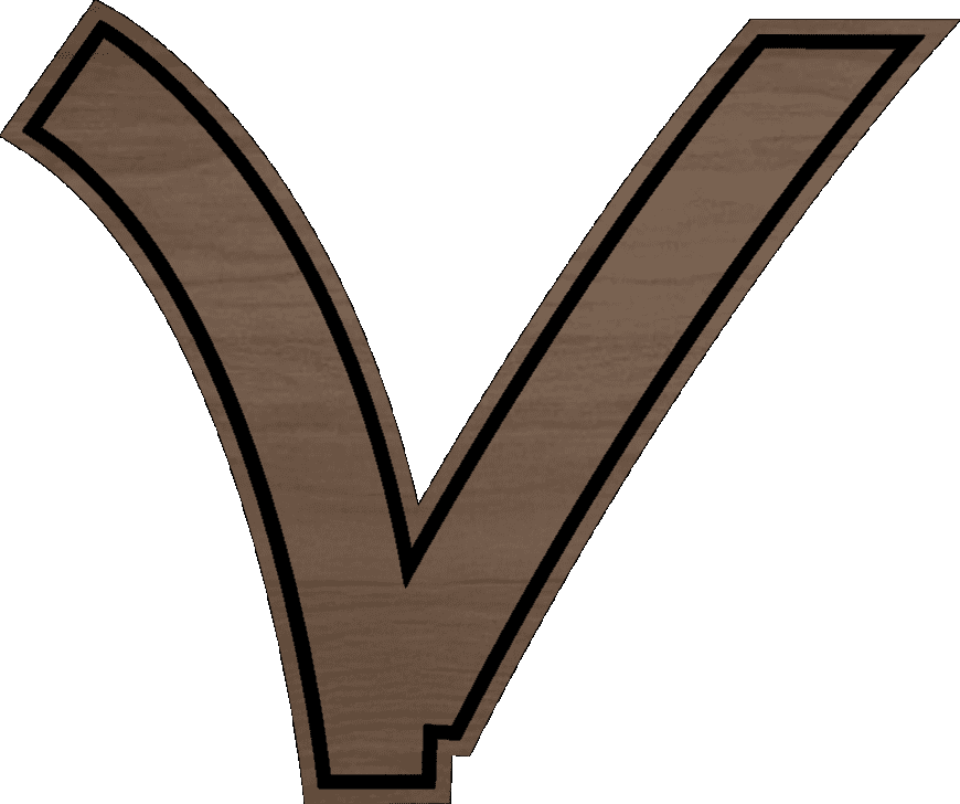 V Walnut Black