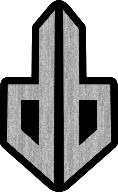 Logo Acrylic Stainless Black
