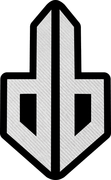 Logo Carbon Fiber Black