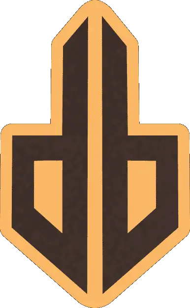 Logo Rustic Brown Gold