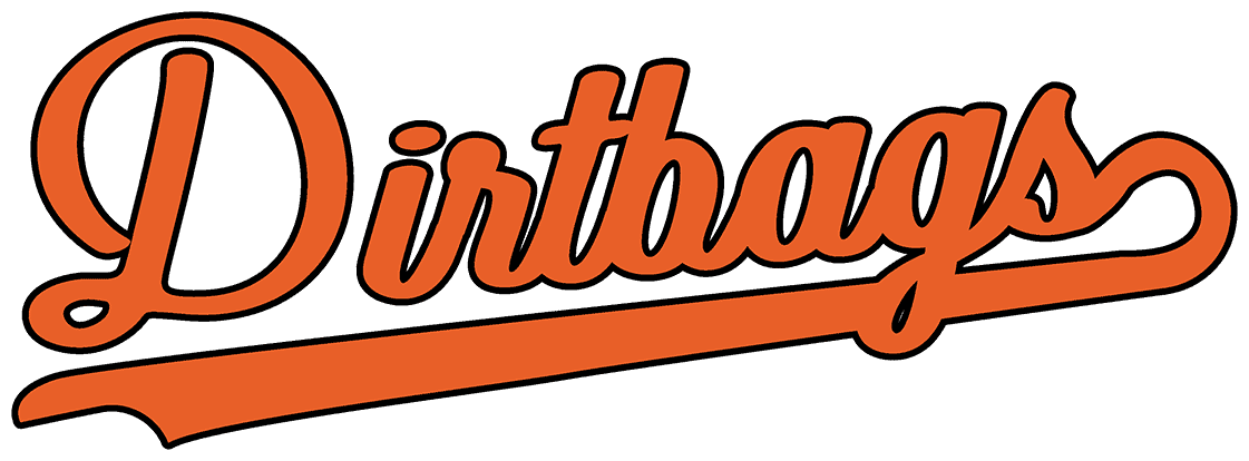 Script Print Orange Black