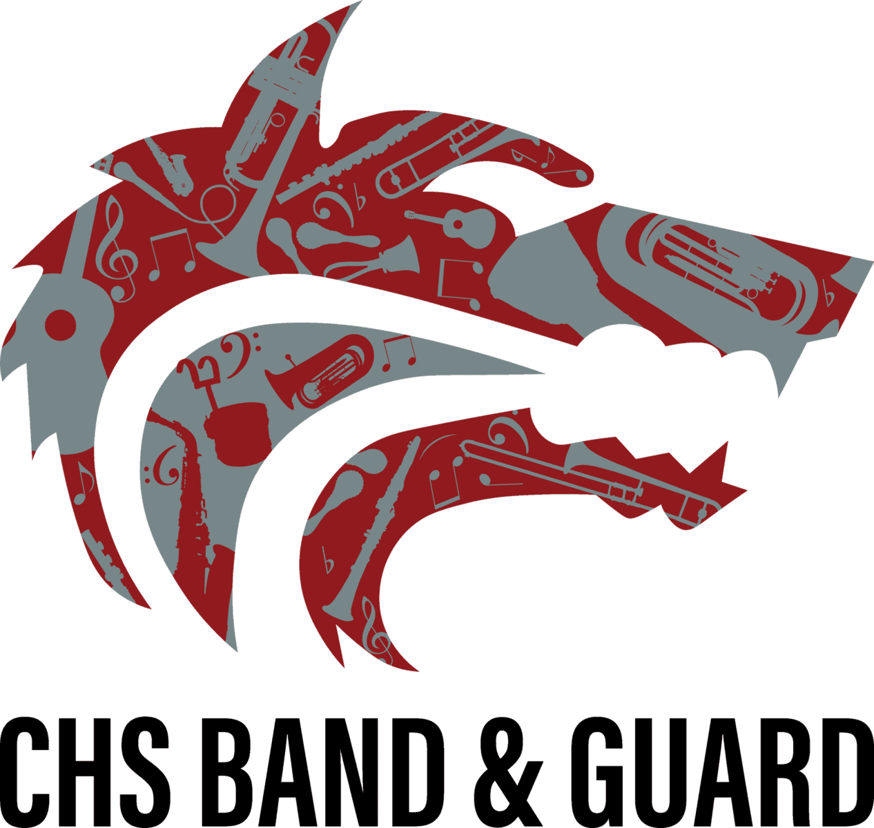 Band Wolf Color Black Text