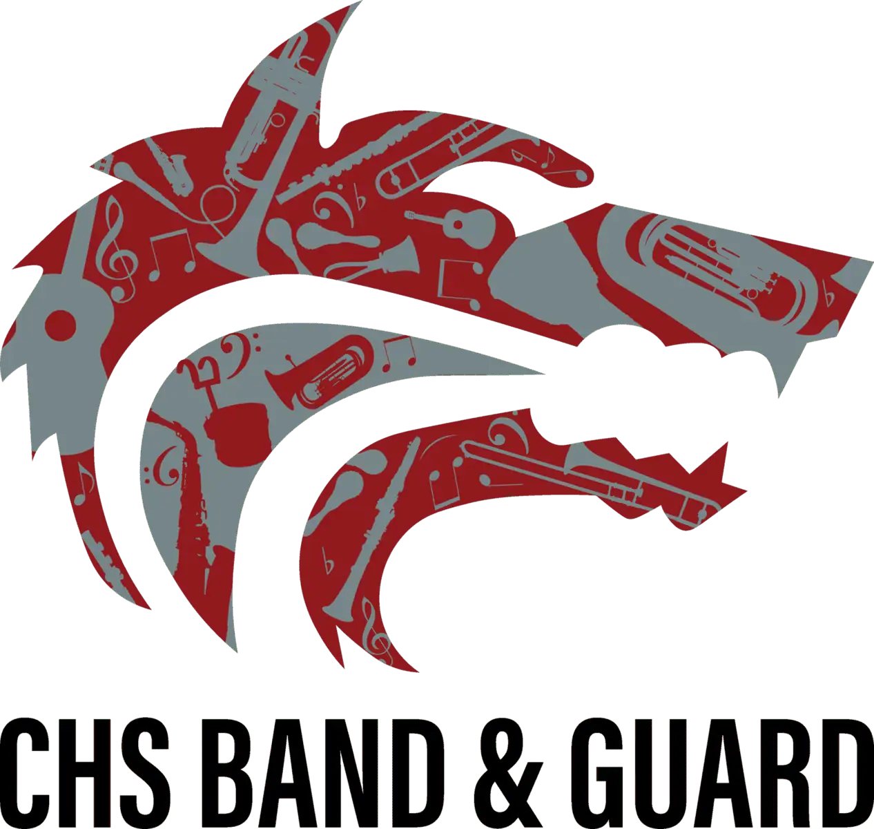 Band Wolf Color Black Text