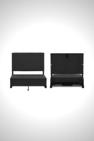 Custom Accessories Stadium Seat with Back Support - 18.4" Wide