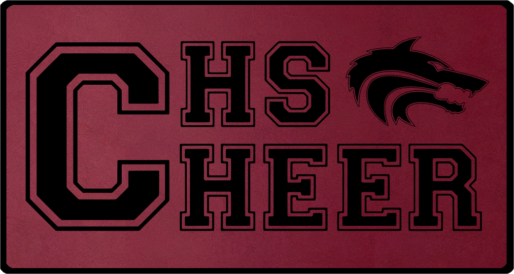 Cheer Maroon Black