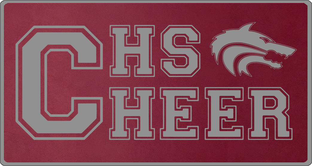 Cheer Maroon Silver