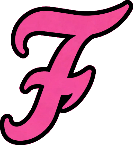 F Pink Black