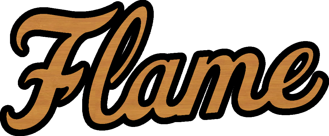 Flame Bamboo Black
