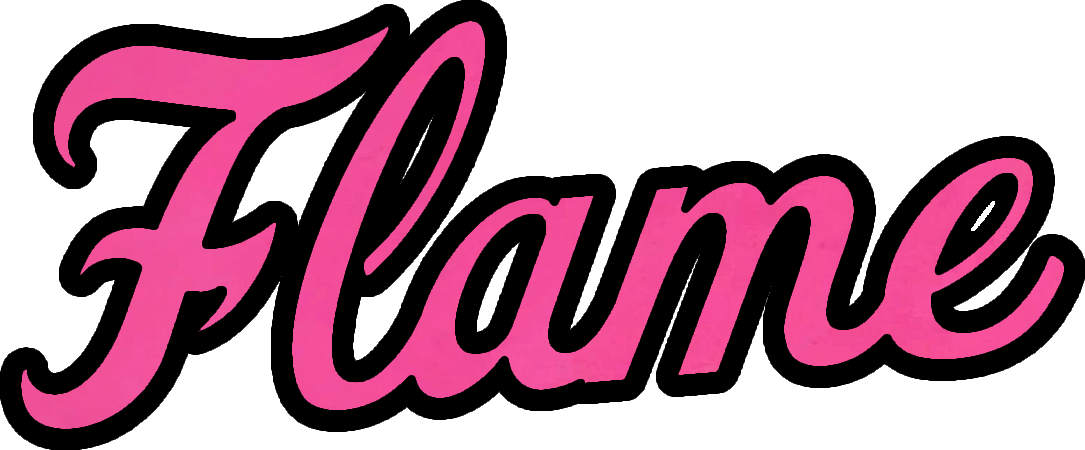 Flame Pink Black