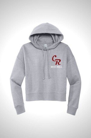 Cedarcrest Baseball and Softball District® Women’s Modest Crop V.I.T.™ Fleece Hoodie
