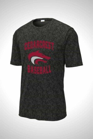 Cedarcrest Baseball and Softball Sport-Tek® Digi Camo Tee