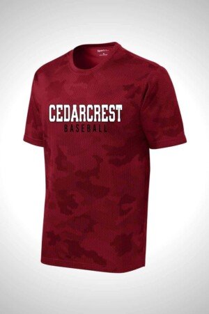 Cedarcrest Baseball and Softball Sport-Tek® Youth CamoHex Tee