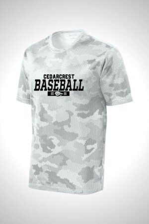 Cedarcrest Baseball and Softball Sport-Tek® CamoHex Tee